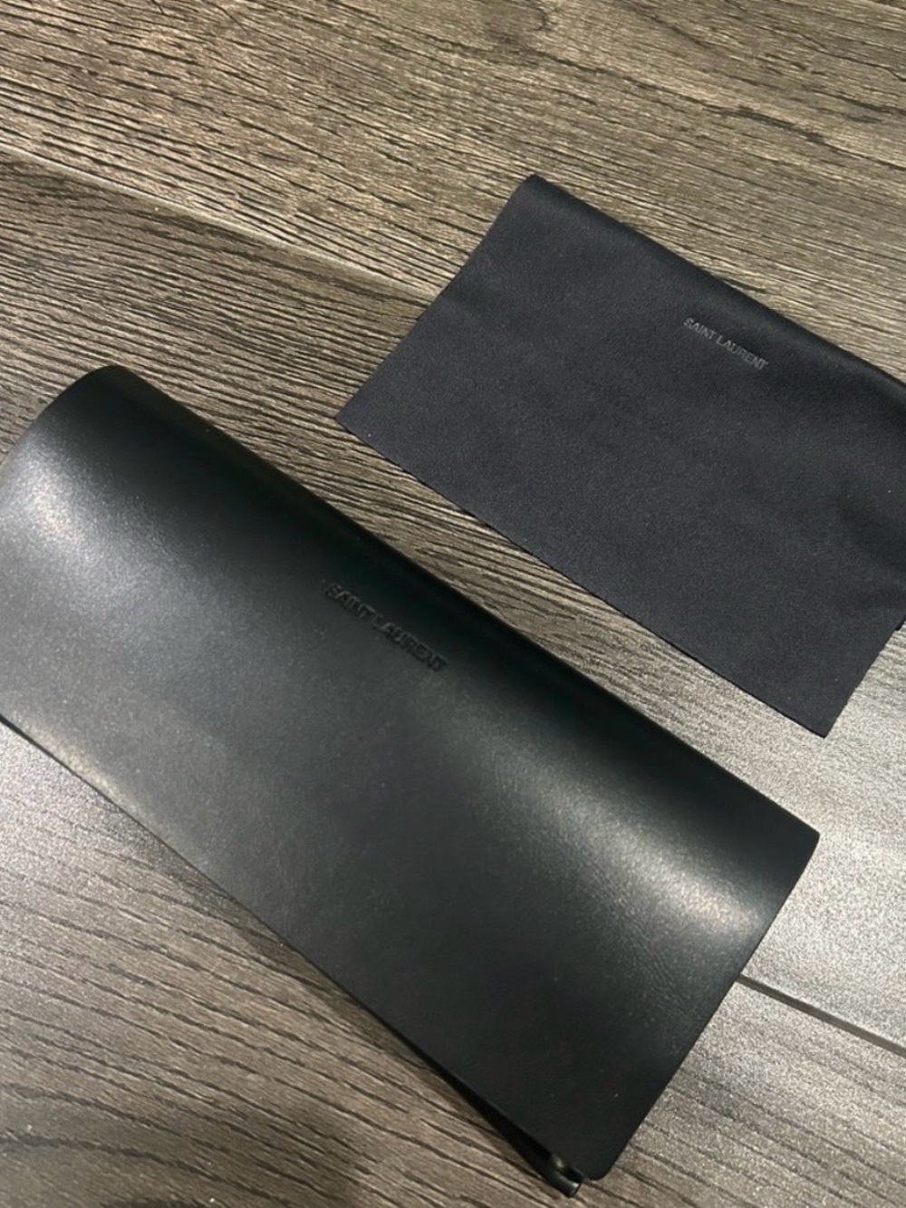 YSL Sunglasses Case Used